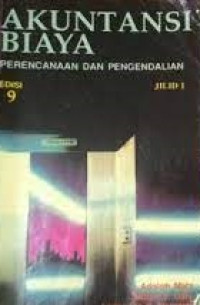 AKUNTASI BIAYA PERENCANAAN DAN PENGENDALAN