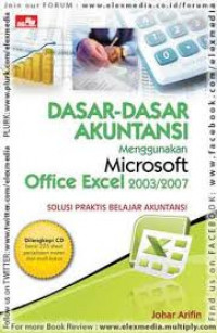 Dasar-Dasar Akuntansi Menggunakan Microsoft Office Excel 2007