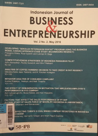 Image of Jurnal indonesia journal of BUSINESS & ENTERPRENEURSHIP vol.1 no.2 may 2015