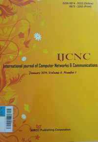 Image of International journal of Computer Networks & Communications January 2014, Volume 6, Number 1