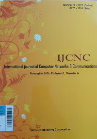 Image of International Journal of Computer Networks & Communications,Novemver 2014, Volume 6 Number 6