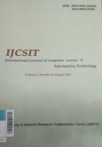 Image of Jurnal Internatonal Journal of Computer Science & Information Technology  Aug2015 Vol.7/No.4