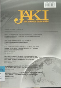 Image of Jurnal Akuntansi dan Keuangan Indonesia Jun2014 vol.11/no.1
