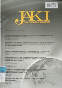Image of Jurnal Akuntansi dan Keuangan Indonesia Jun2015 vol.12/no.1