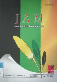 Image of Jurnal Aplikasi Manajeman Jun2014 vol.12/no.2