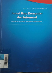 Image of Jurnal Ilmu Komputer dan Informasi  Feb2018 Vol.11/No.1