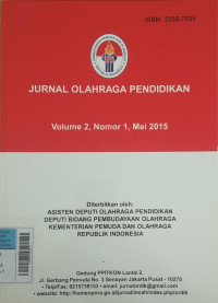 Image of Jurnal Olahraga Pendidikan   Mei2015 Vol.2/No.1