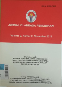 Image of Jurnal Olahraga Pendidikan  Nov2015 Vol.2/No.2