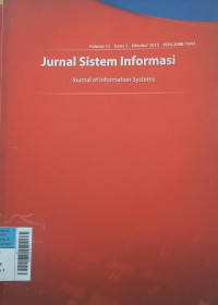 Image of Jurnal Sistem Informasi Okt2015 Vol.11/No.2 1