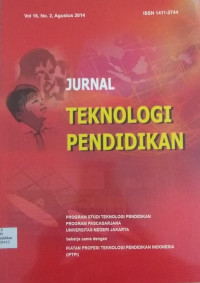 Image of Jurnal Teknologi Pendidikan Agustus2014 Vol.16/No.2 1