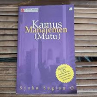 KAMUS MENAJEMEN (MUTU)
