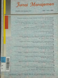 Image of Jurnal Manajeman Okt2011 vol.15/no.3