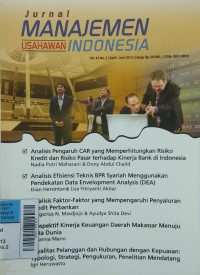 Jurnal Management Usahawan Indonesia Jun2013 vol.42/no.2