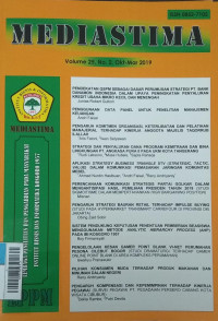 Image of Jurnal Mediastima  Okt2019 vol.25/No.2