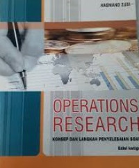 Operations Research: konsep dan langkah penyelesaian soal