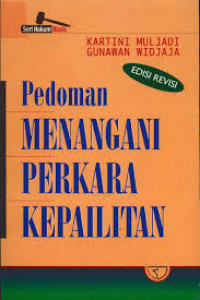 Pedoman Menangani Perkara Kepailitan
