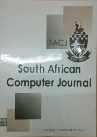 Image of South African Computer Journal Jul2016 vol.28/no.1