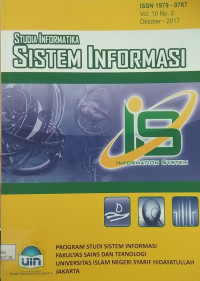 Jurnal Studia Informatika Sistem Informasi Okt2017 Vol.10/No.2 1