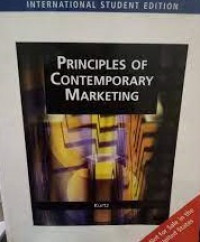 Principles of contemporary marketing