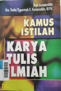Kamus Istilah Karya Tulis Ilmiah