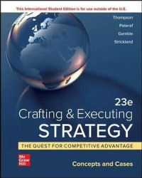 Crafting and Executing Strategy The Quest For Competitive Advantage
